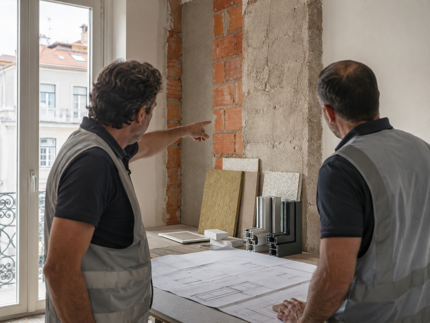 Engineering project and material application context in Portugal
