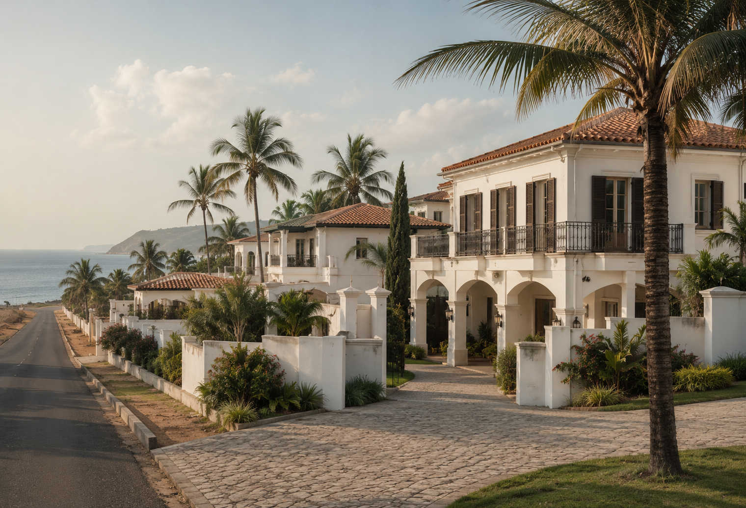 Multiple luxury villa developments in Luanda