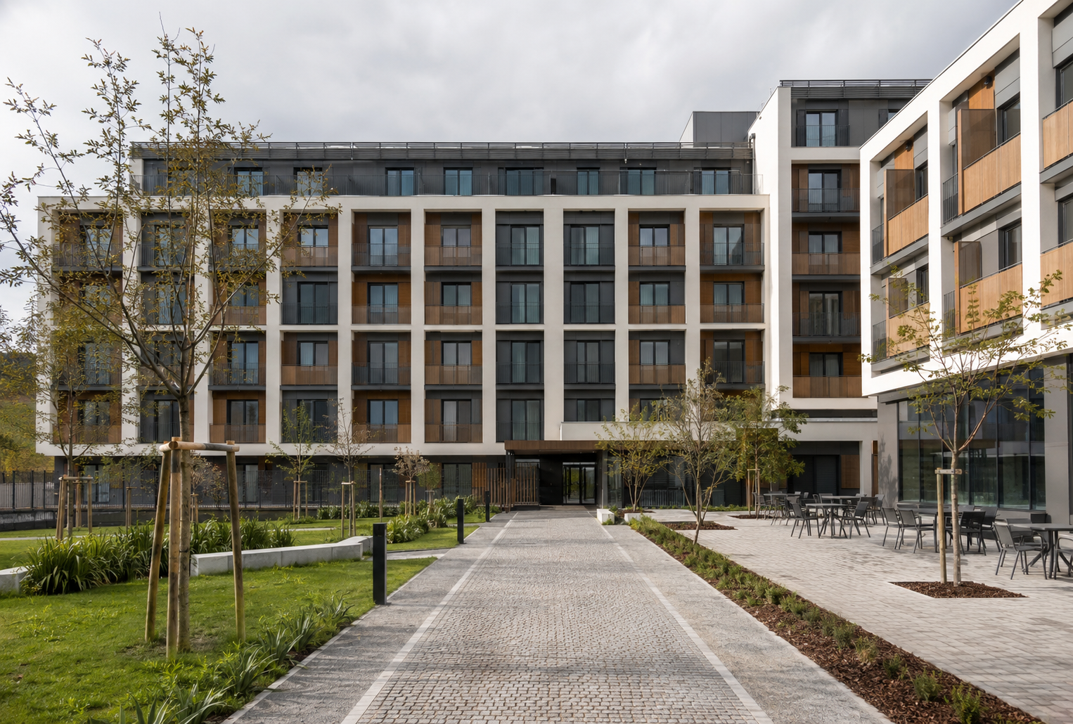 Large residential development project in Porto