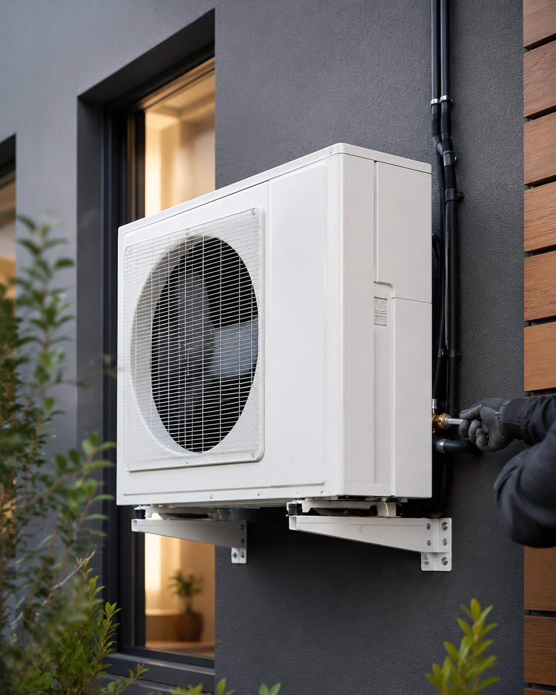 HVAC and indoor-climate equipment applied in a building project